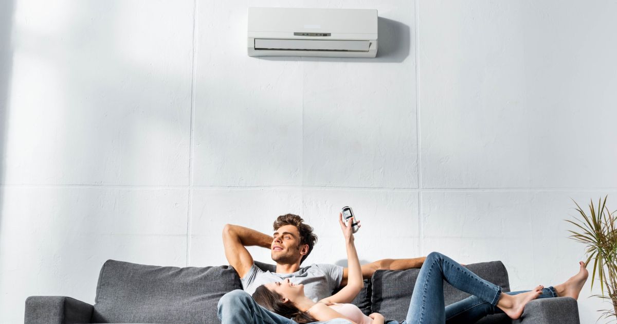 People using efficient AC solutions